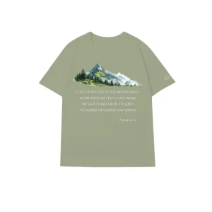 向山舉目短袖T恤