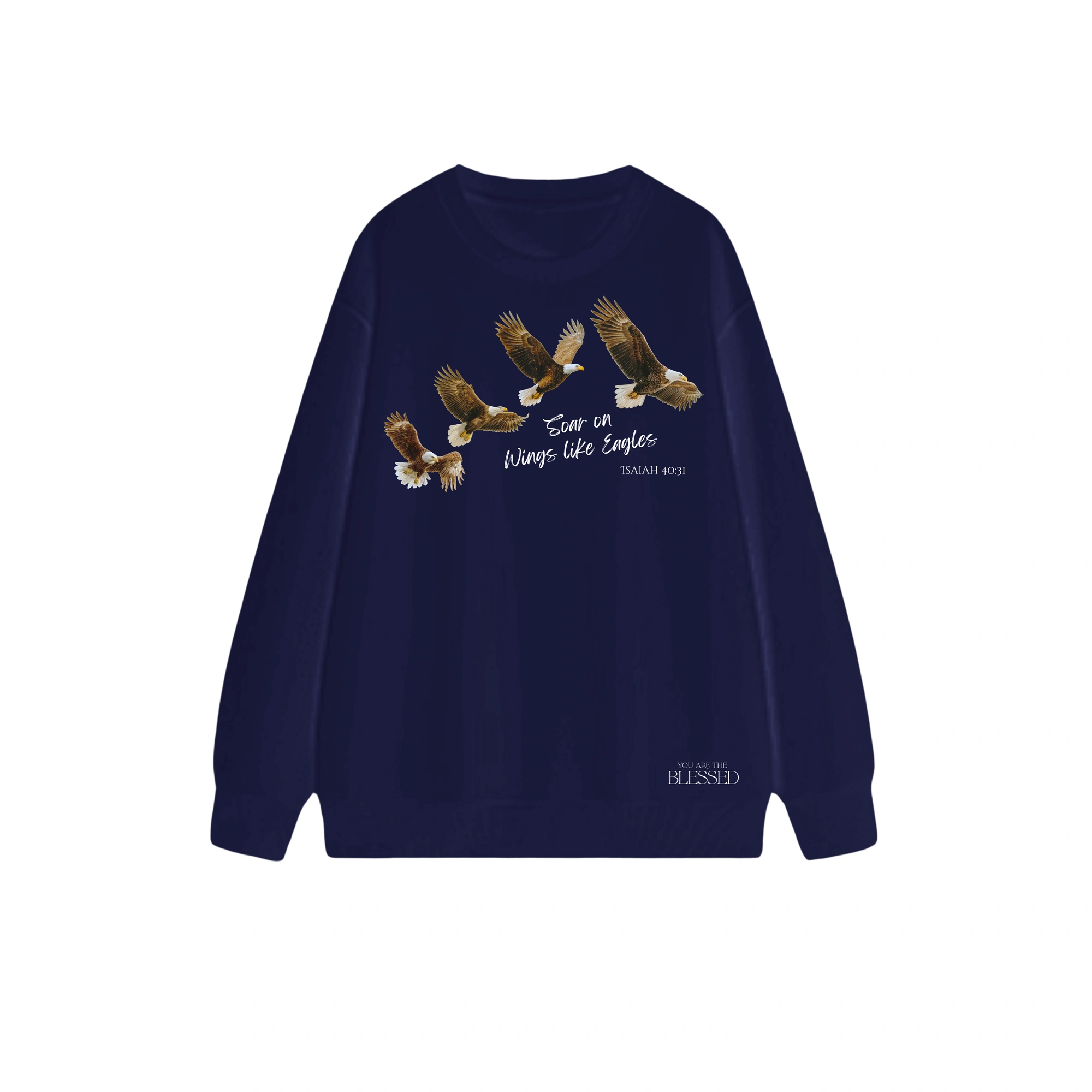 如鷹展翅長袖衛衣