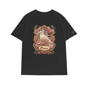 平安鴿子短袖T恤