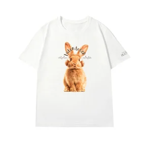 遵主意兔子短袖T恤