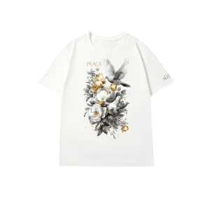 金花鴿子短袖T恤